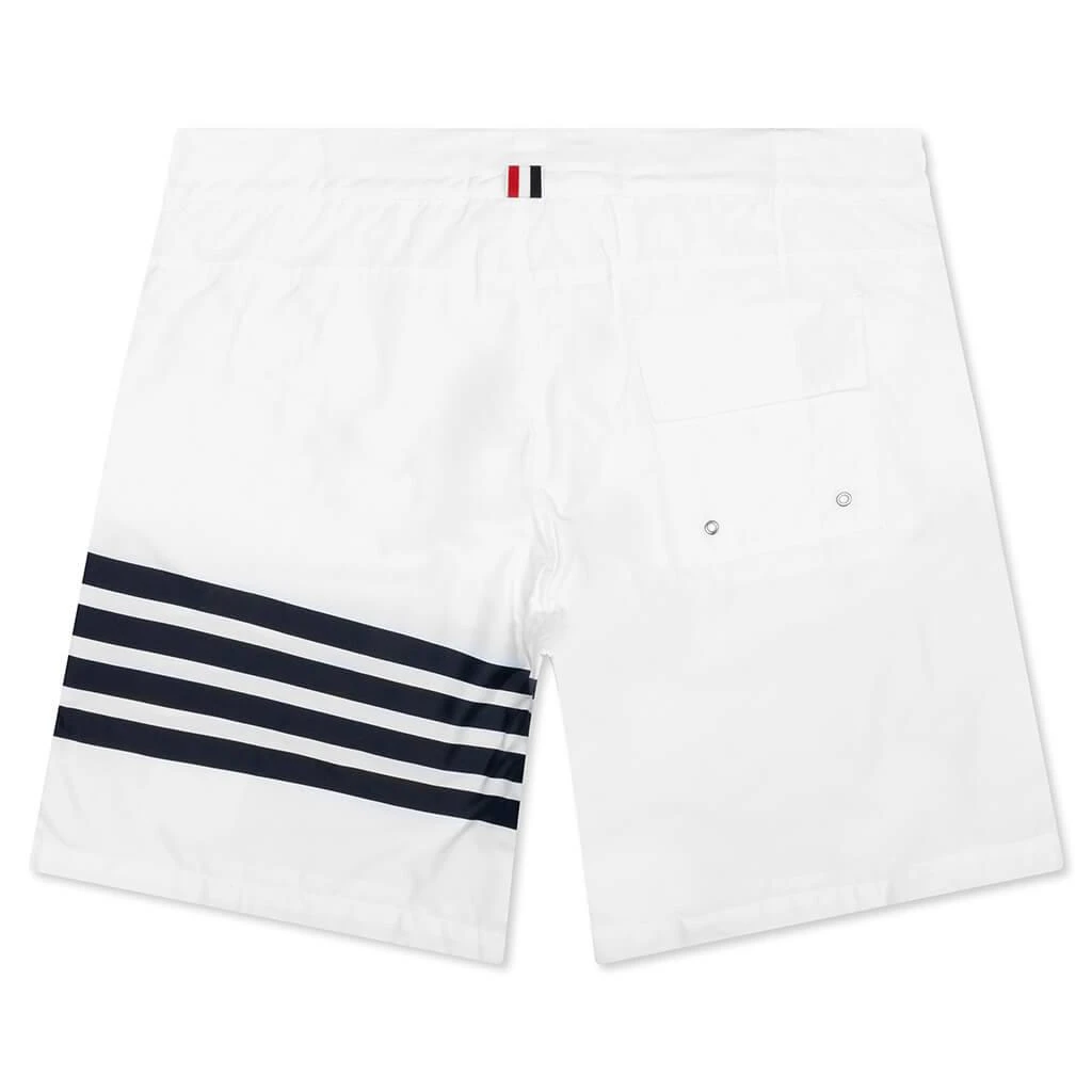 商品Thom Browne|4Bar Board Short - White,价格¥2620,第2张图片详细描述