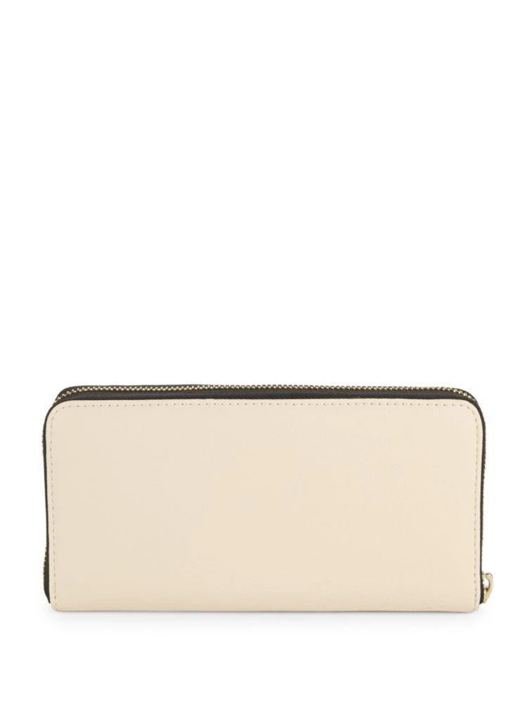 商品Moschino|Faux Leather Continental Zip-Around Wallet,价格¥629,第3张图片详细描述