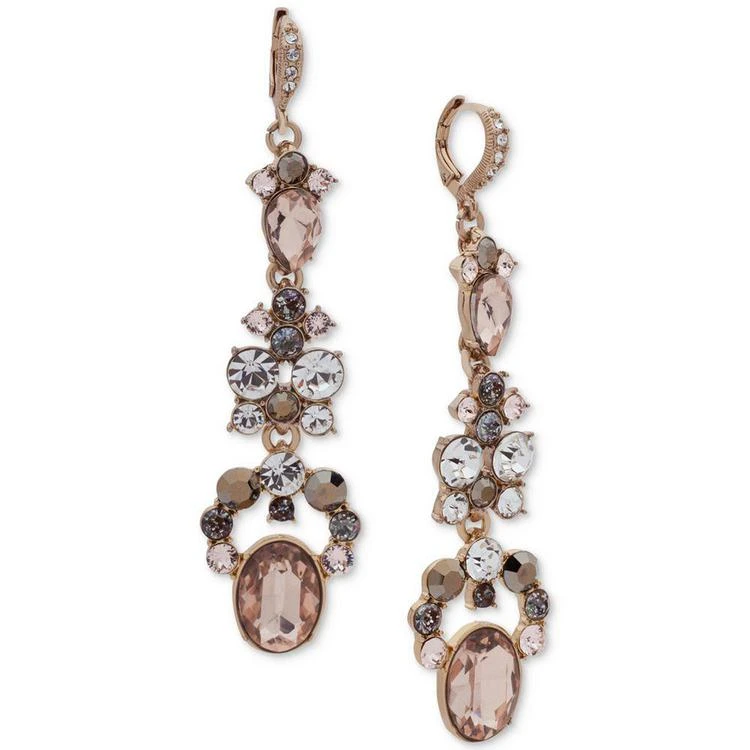 商品Givenchy|Gold-Tone Multi-Crystal Linear Drop Earrings,价格¥257,第1张图片