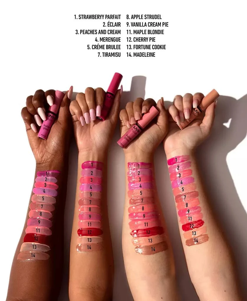 商品NYX Professional Makeup|奶油光泽唇釉,价格¥45,第4张图片详细描述