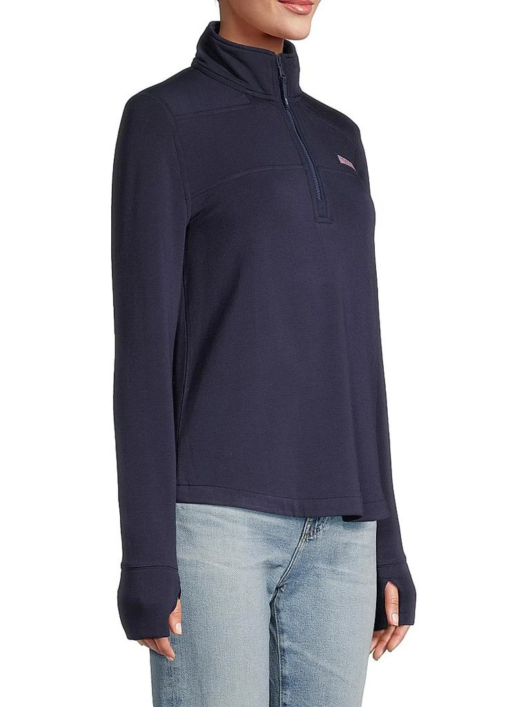 商品Vineyard Vines|Three-Quarter Zip Jacket,价格¥385,第4张图片详细描述