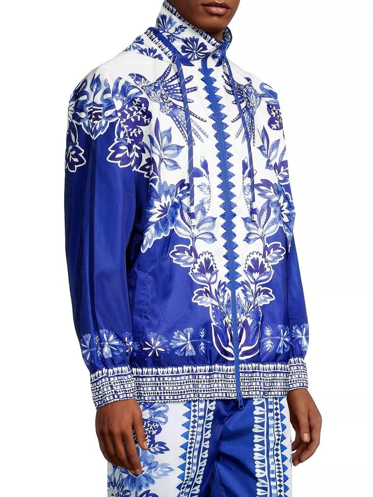 商品Farm Rio|Flora Tapestry Windbreaker Jacket,价格¥694,第4张图片详细描述