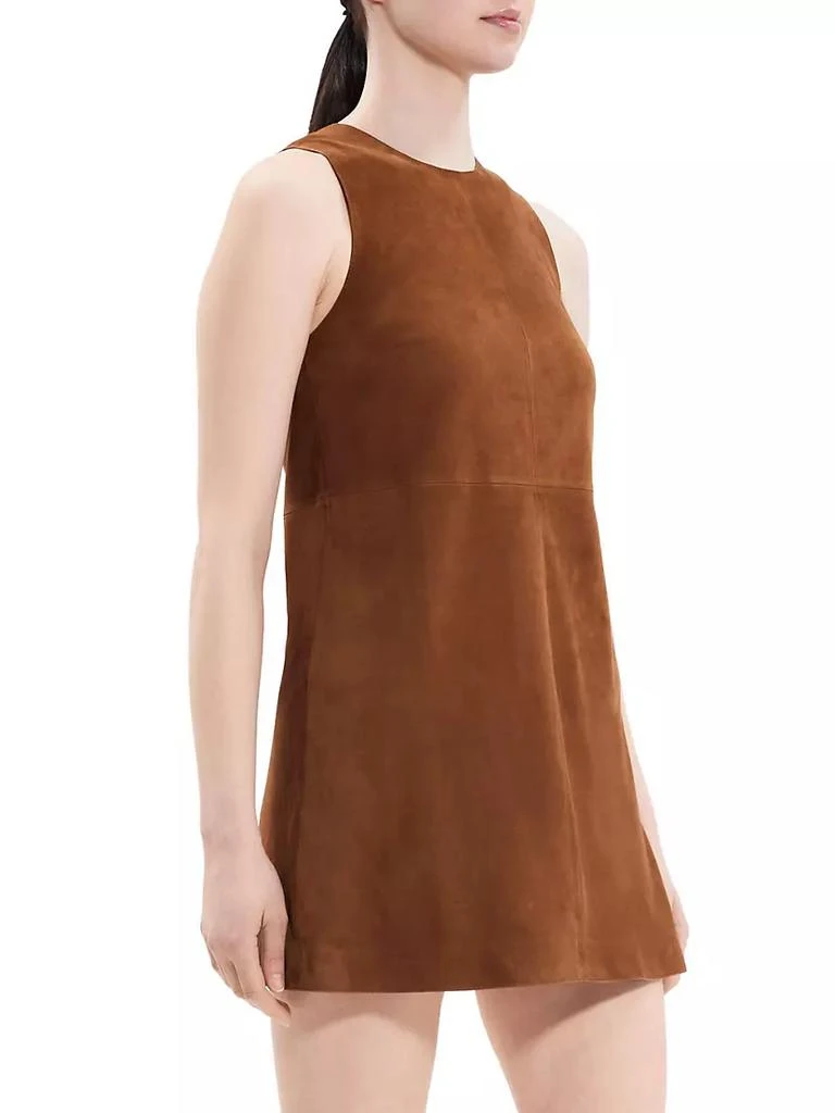 商品Theory|Suede A-Line Shift Dress,价格¥2723,第4张图片详细描述