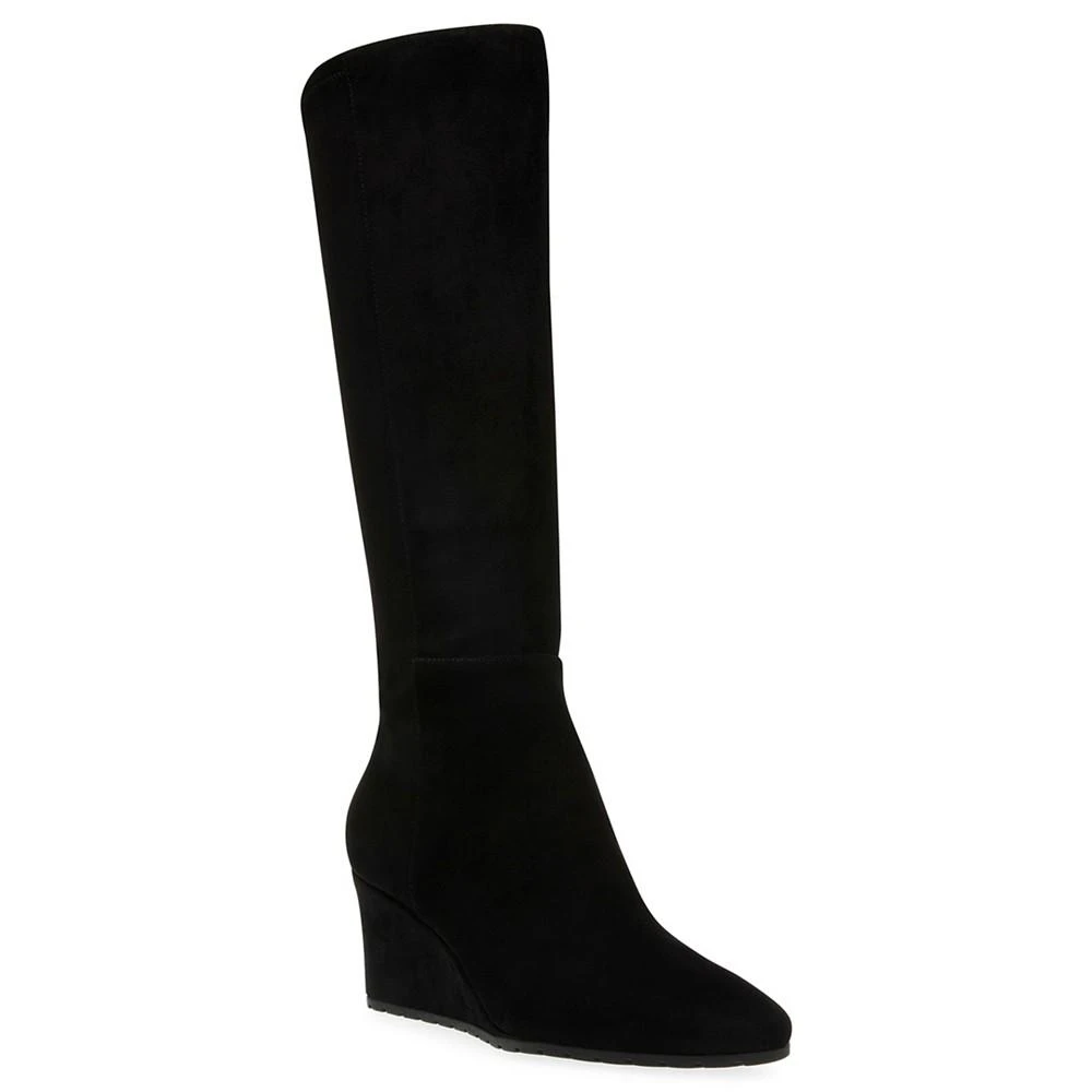 商品Anne Klein|Women's Valonia Wedge Heel Knee High Boots,价格¥223,第1张图片