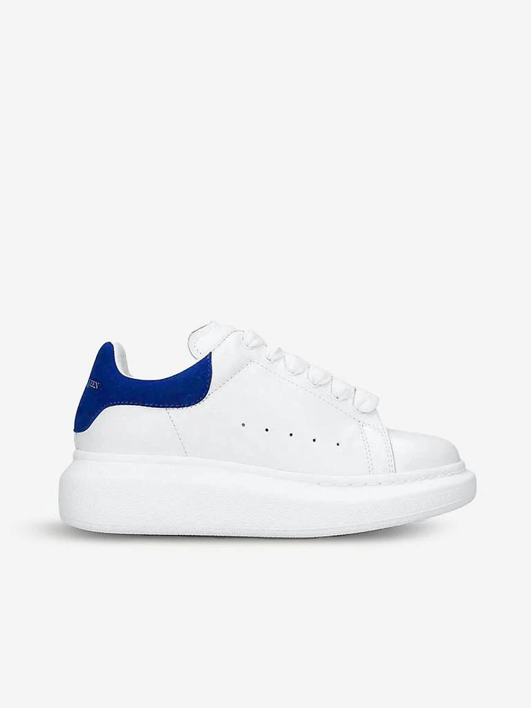 商品Alexander McQueen|Kids Leather Lace Up Trainers,价格¥945,第1张图片