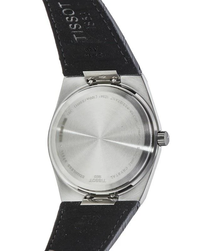 商品Tissot|Tissot PRX Quartz Blue Dial Leather Strap Men's Watch T137.410.16.041.00,价格¥2210,第3张图片详细描述