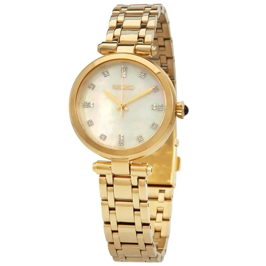 商品Seiko|Quartz Crystal White Dial Ladies Watch SRZ536P1,价格¥1866,第1张图片