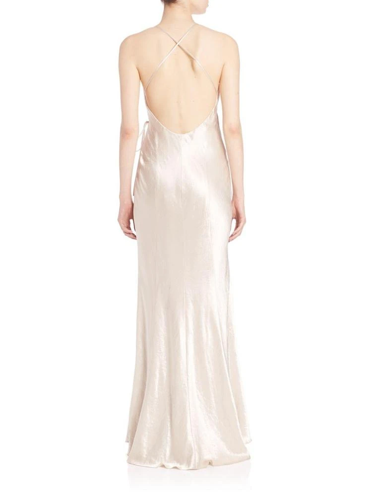 商品ABS|Satin Wrap Gown,价格¥1208,第2张图片详细描述