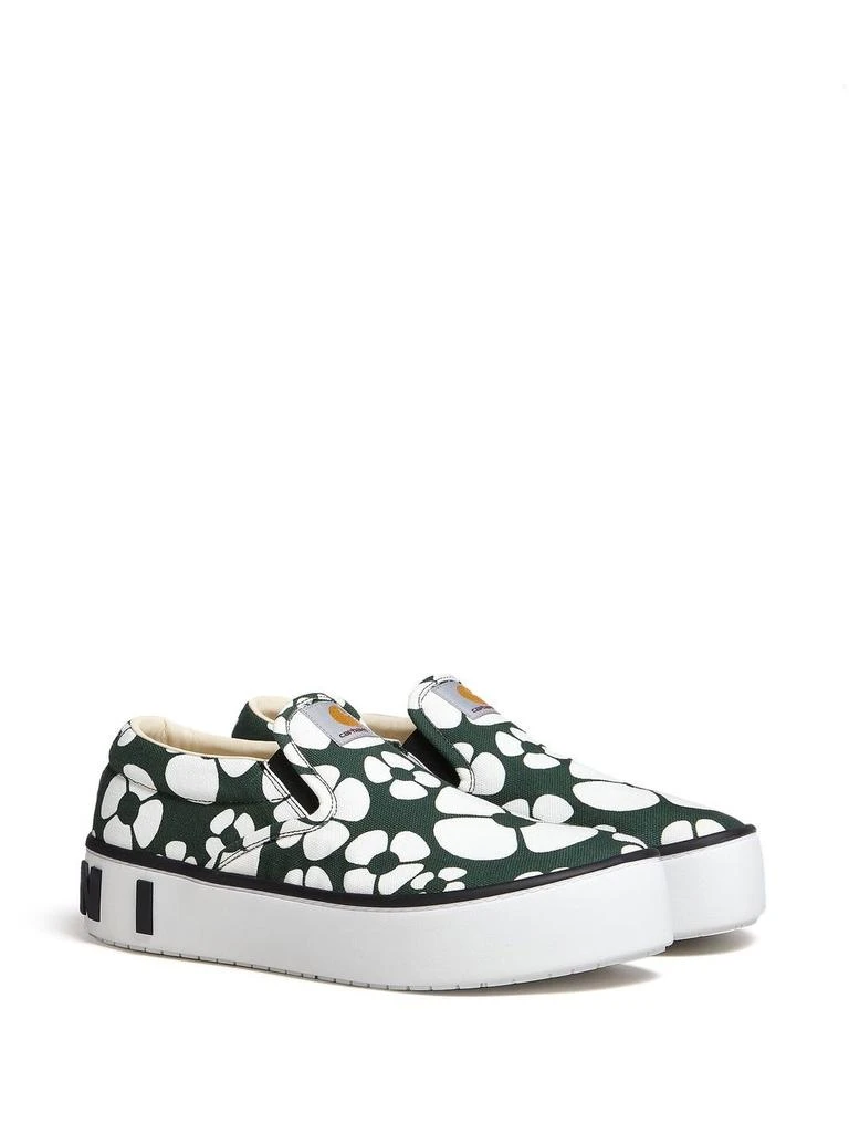 商品Carhartt|CARHARTT X MARNI - Floral Print Slip On,价格¥4432,第4张图片详细描述