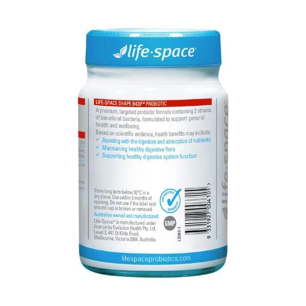 Life Space益倍适 女成人b420塑身益生菌胶囊 60粒 商品