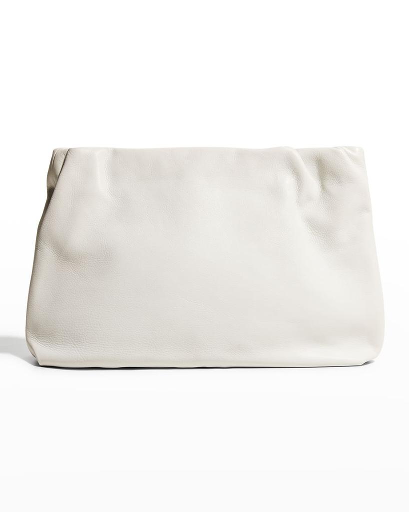 商品The Row|Bourse Clutch Bag in Calf Leather,价格¥14633,第1张图片