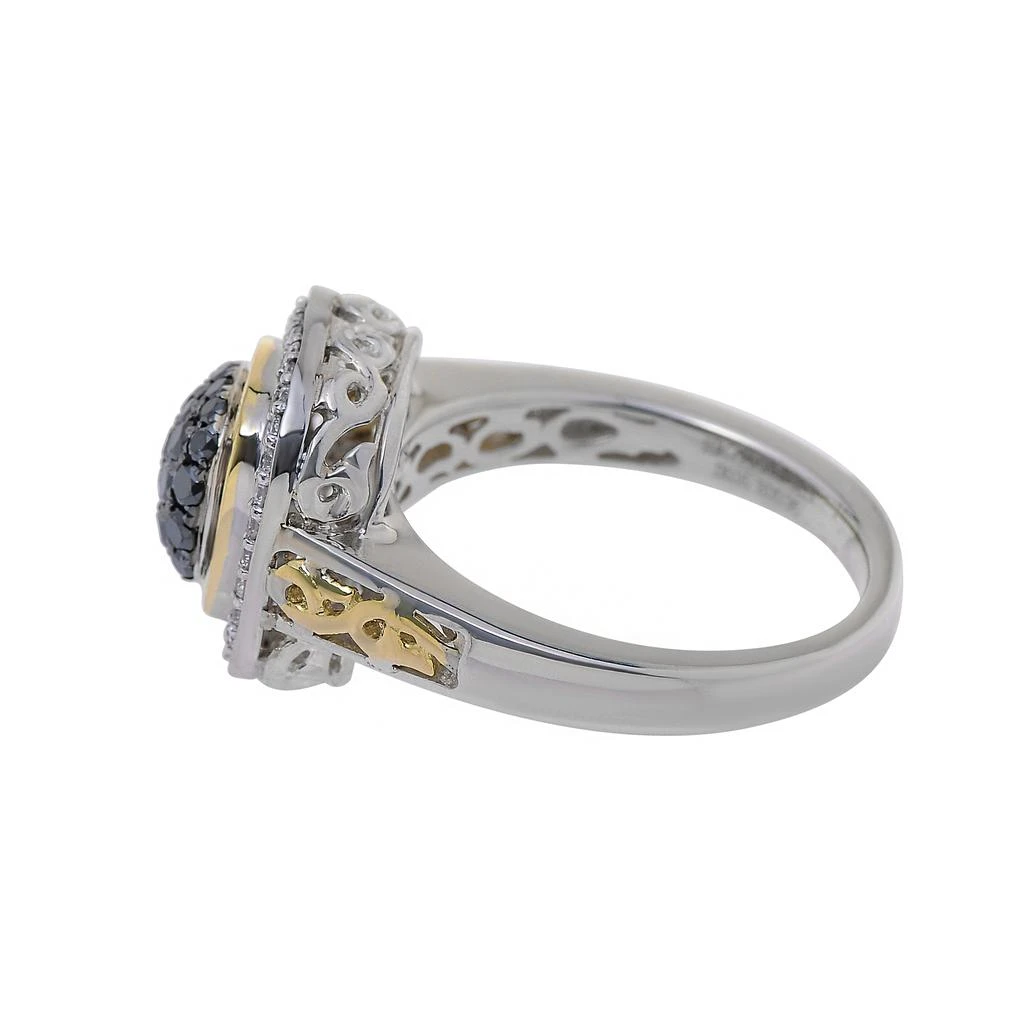 商品Charles Krypell|Charles Krypell Women's Sterling Silver and 18K Gold Ring,价格¥4312,第3张图片详细描述