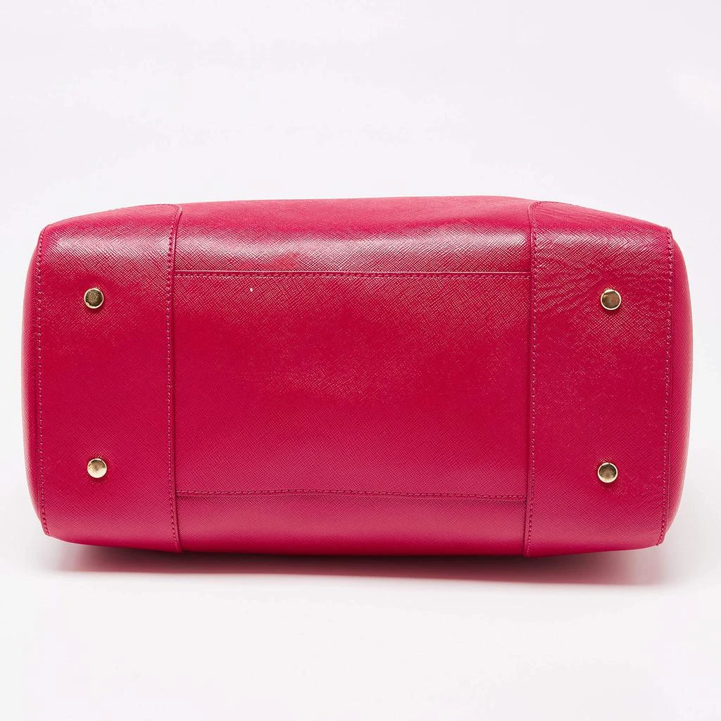 Tory Burch Fuchsia Leather Robinson Dome Satchel 商品