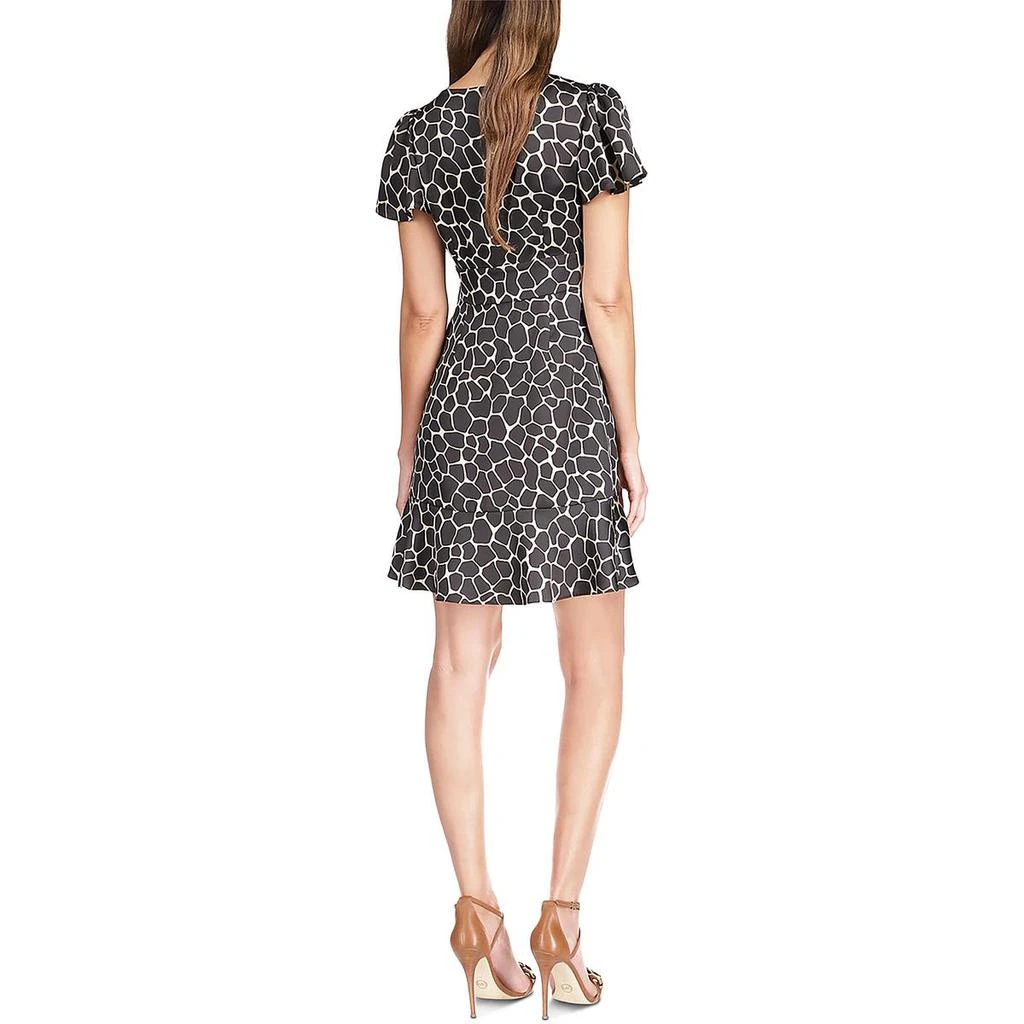 商品Michael Kors|MICHAEL Michael Kors Womens Animal Print Mini Shift Dress,价格¥178,第2张图片详细描述