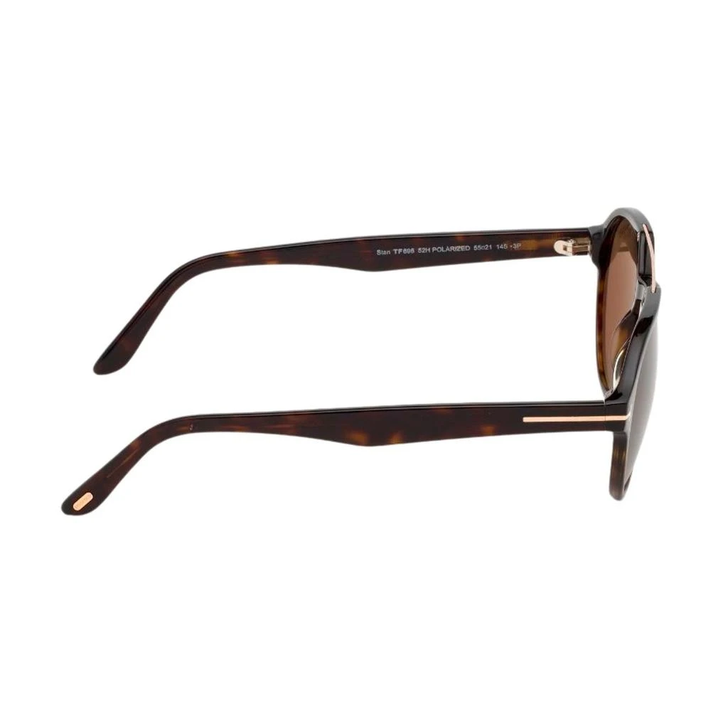 商品Tom Ford|Tom Ford  FT 0696 52H 55mm Unisex Round Sunglasses,价格¥1222,第3张图片详细描述