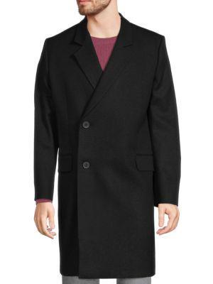 商品FRAME|Wool Single Breasted Coat,价格¥2647,第1张图片