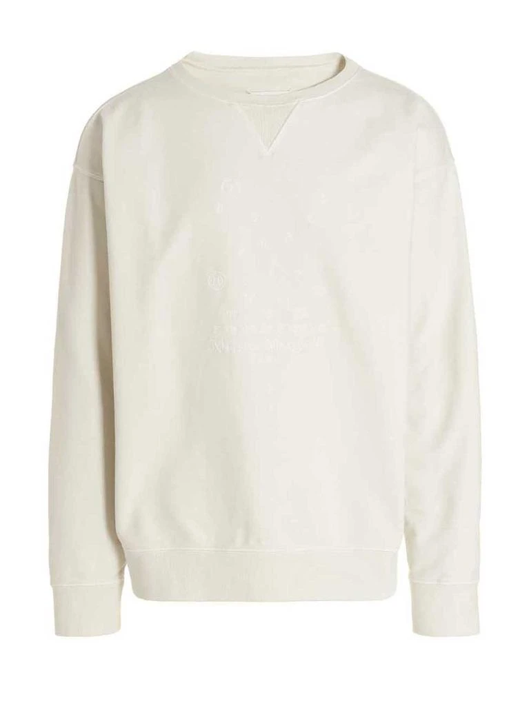 商品MAISON MARGIELA|Logo embroidery sweatshirt,价格¥2408,第1张图片