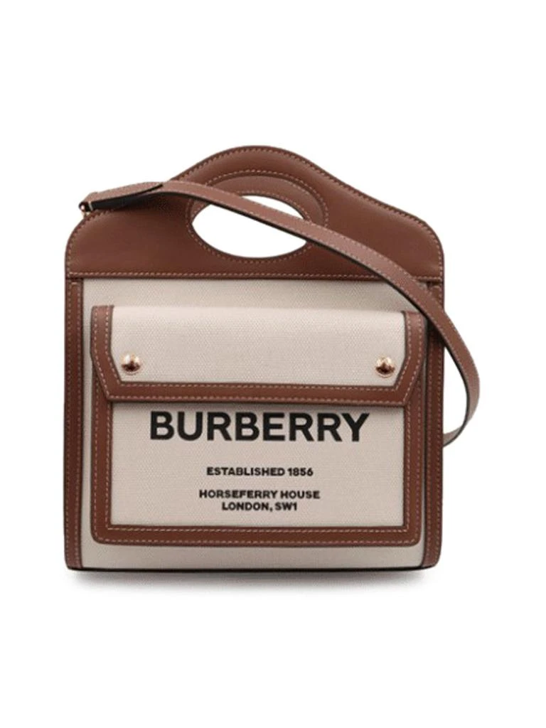 商品Burberry|Burberry Logo Printed Tote Bag,价格¥6410,第1张图片