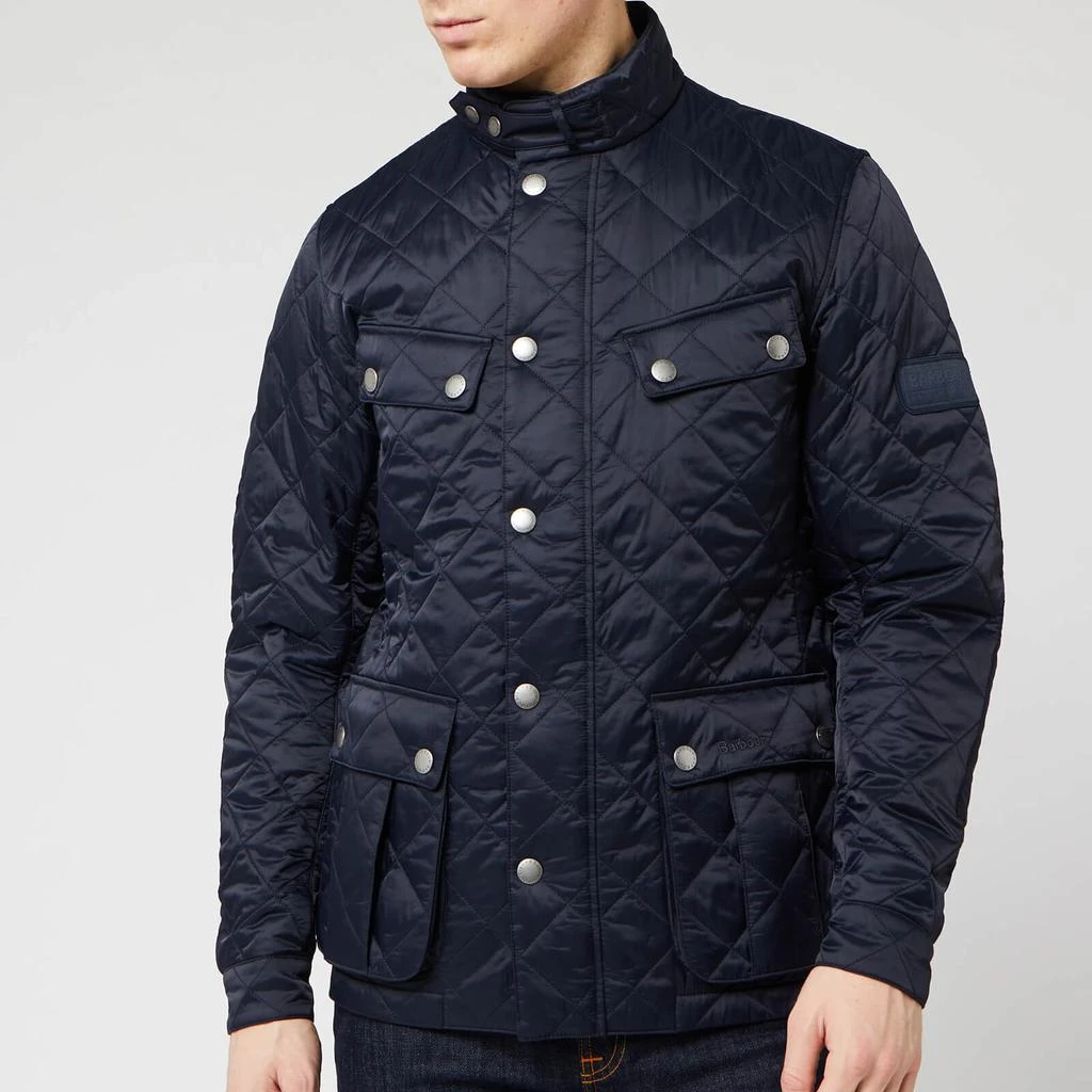 商品Barbour|Barbour International Men's Ariel Quilt Jacket - Navy,价格¥1028,第1张图片