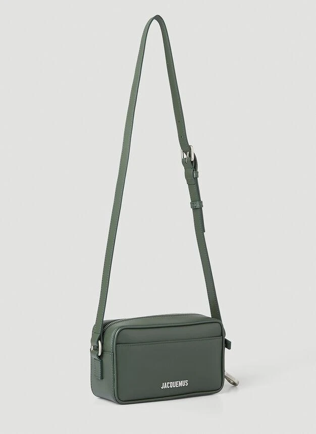 商品Jacquemus|Le Baneto Shoulder Bag in Dark Green,价格¥4752,第2张图片详细描述