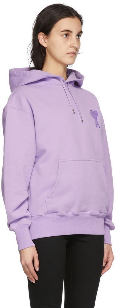 AMI紫色连帽卫衣商品第2张图片规格展示