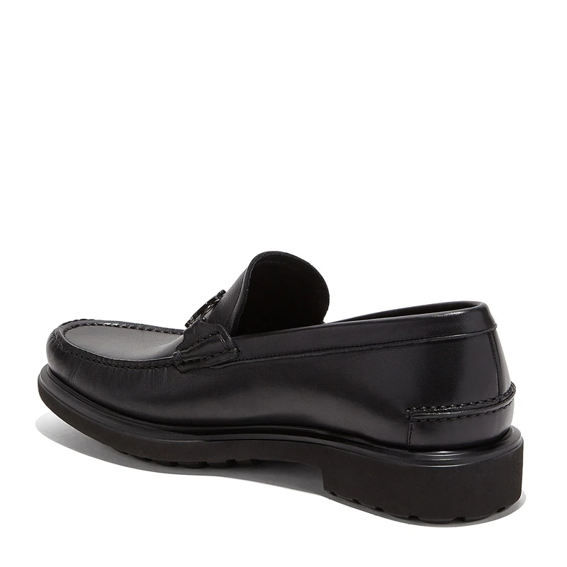 Salvatore Ferragamo 菲拉格慕 男士黑色牛皮乐福鞋 02-9389-642907 商品