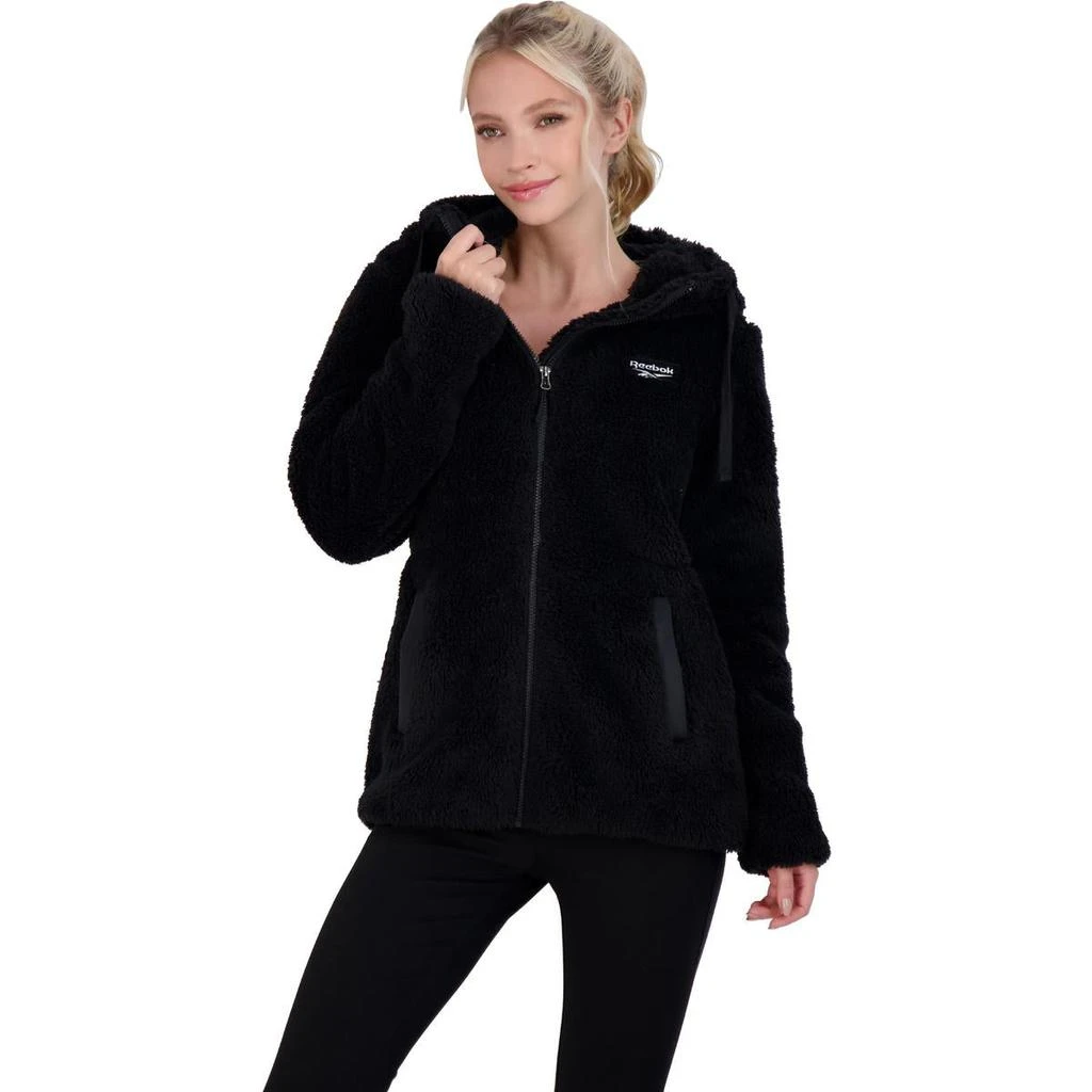 商品Reebok|Reebok Women’s Plush Fleece Jacket,价格¥215,第3张图片详细描述