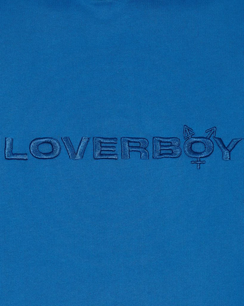 商品Charles Jeffrey Loverboy|Logo Hooded Sweatshirt Blue,价格¥541,第5张图片详细描述