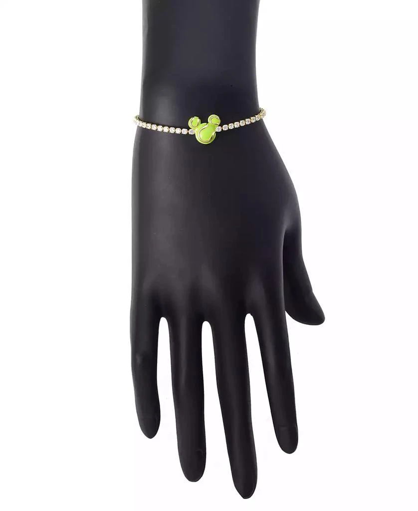 商品Disney|Mickey Mouse Cubic Zirconia Ball Tennis Bolo Bracelet,价格¥154,第2张图片详细描述