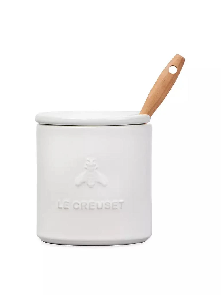 商品Le Creuset|Stoneware Honey Pot & Dipper,价格¥417,第2张图片详细描述