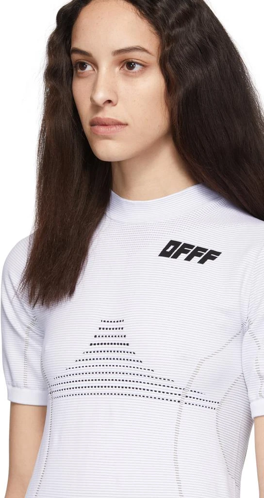 商品Off-White|White & Black Athletic T-Shirt,价格¥534,第4张图片详细描述