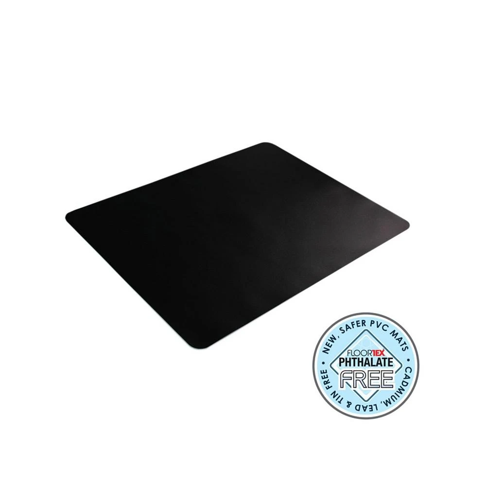 商品Floortex|Desktex Black PVC Desk Mats Rectangular Shaped,价格¥1214,第1张图片