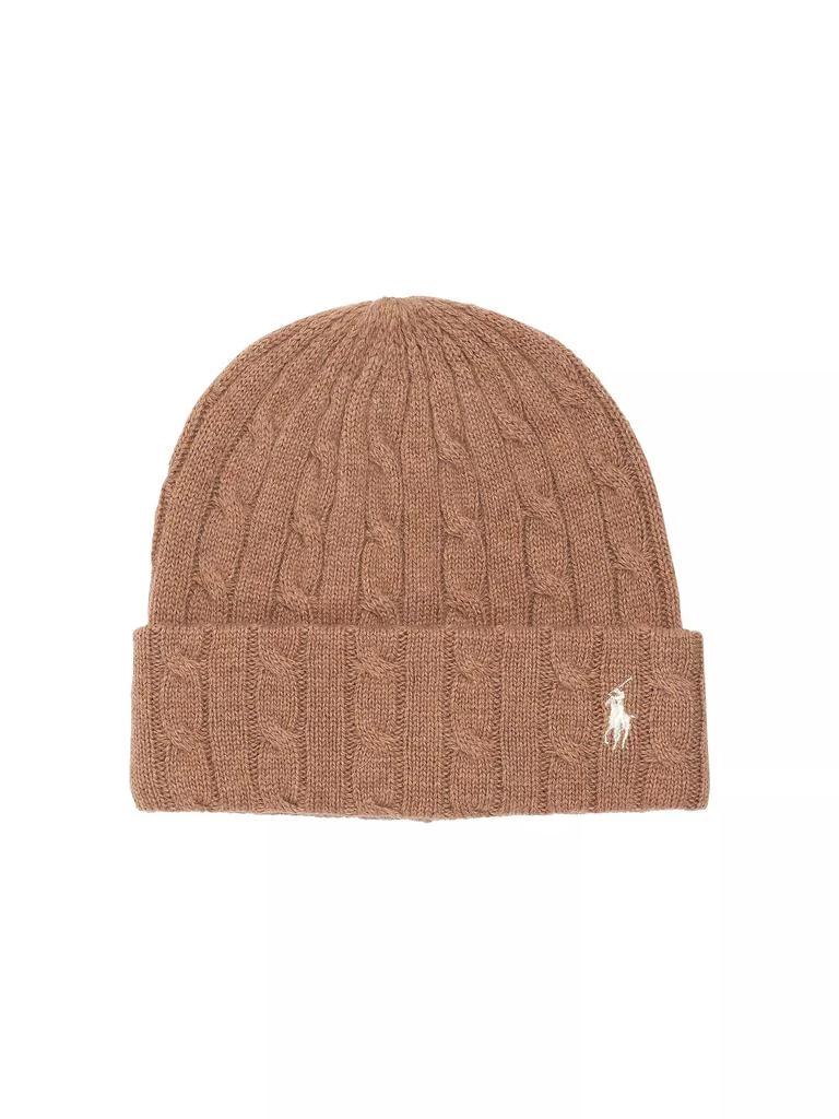 商品Ralph Lauren|Cable-Knit Wool &amp; Cashmere Hat,价格¥661,第1张图片