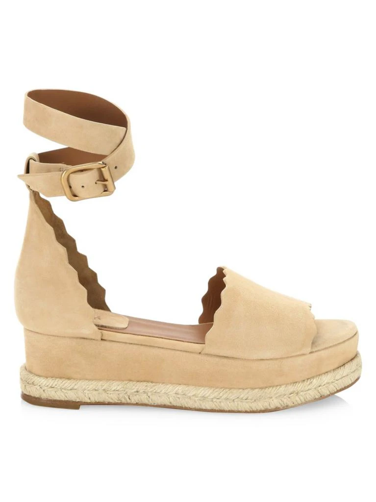 商品Chloé|Lauren Ankle Wrap Espadrilles,价格¥1792,第1张图片