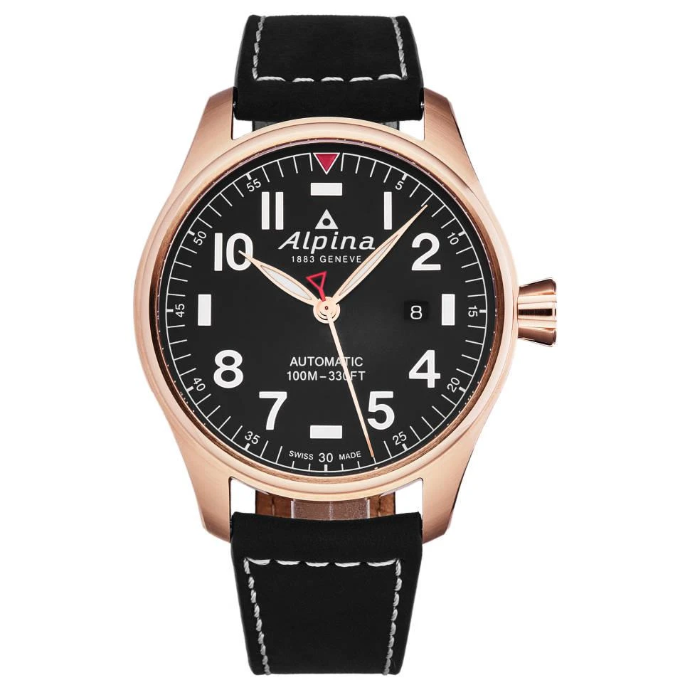 商品Alpina|Alpina Startimer Pilot 自动 手表,价格¥4221,第1张图片