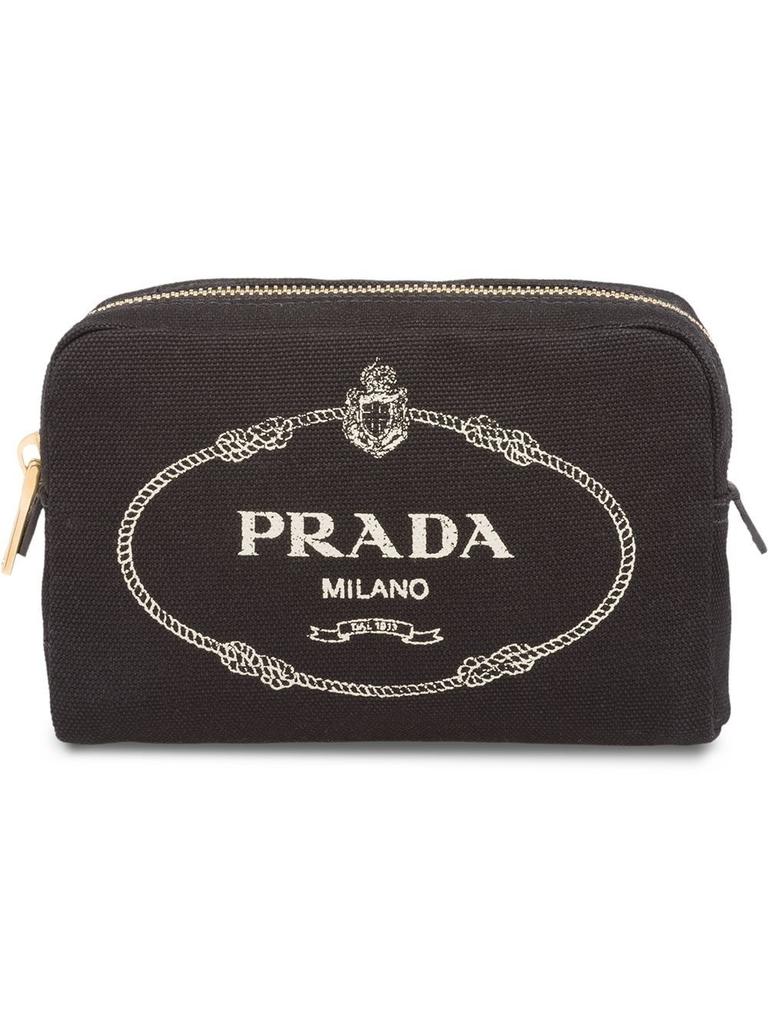 Prada Women's  Black Canvas Be AU Ty Case商品第1张图片规格展示