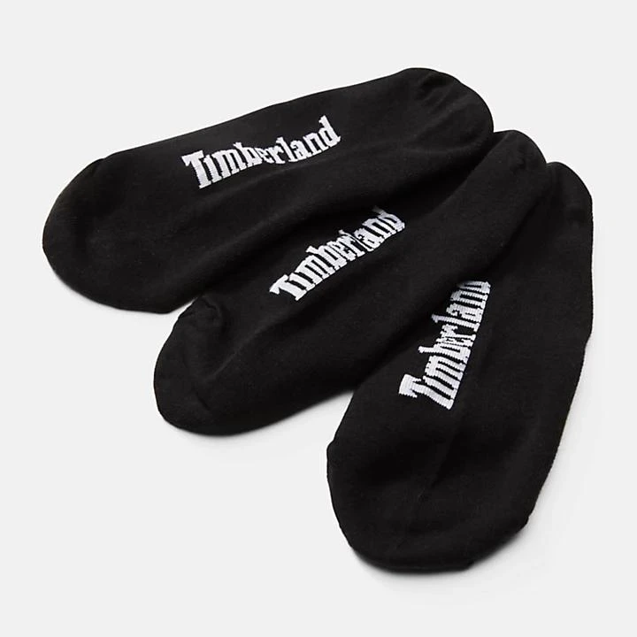 商品Timberland|Three Pack Stratham Core Low Sock Liners for Women in Black,价格¥120,第2张图片详细描述