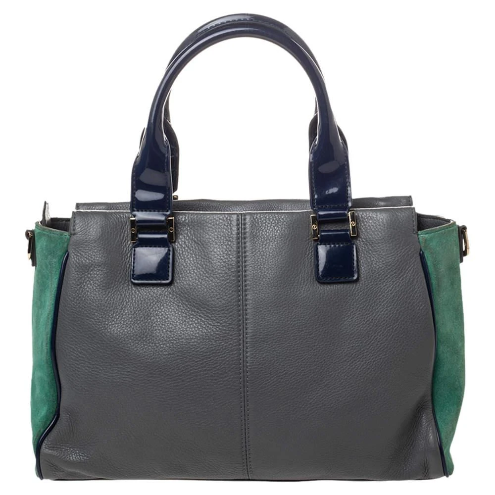 商品[二手商品] Tory Burch|Tory Burch Multicolor Suede And Leather Tote,价格¥2033,第4张图片详细描述