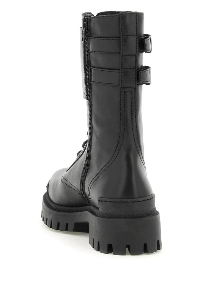 商品PINKO|LEATHER COMBAT BOOTS,价格¥1807,第2张图片详细描述