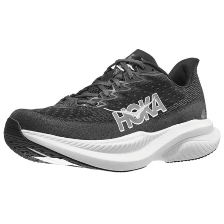 商品[国内直发] Hoka One One|MACH 6 时尚舒适防滑耐磨 低帮 休闲跑步鞋 男款 黑白,价格¥736,第4张图片详细描述