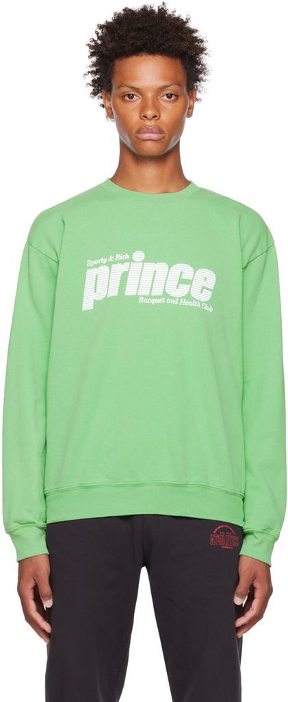 商品Sporty & Rich|Green Prince Edition Sporty Sweatshirt,价格¥434,第1张图片