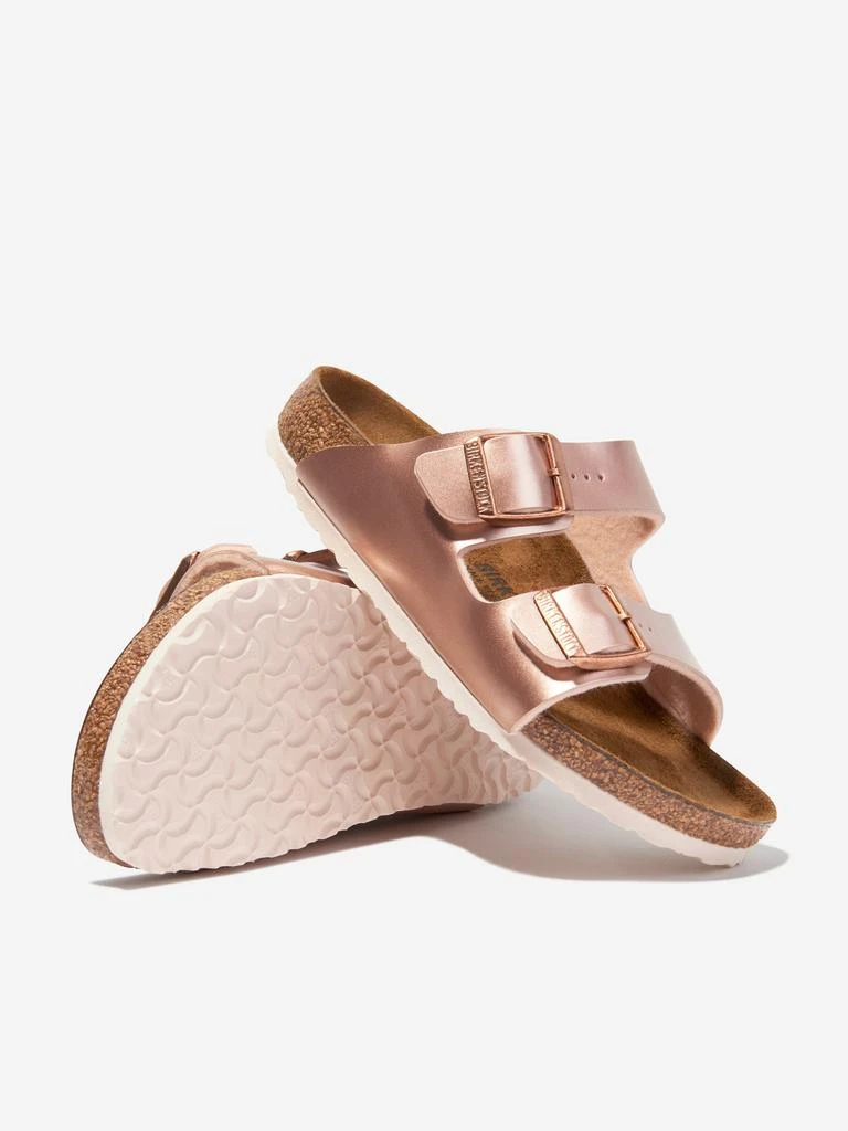 商品Birkenstock|Girls Electric Metallic Arizona Sandals,价格¥380,第2张图片详细描述