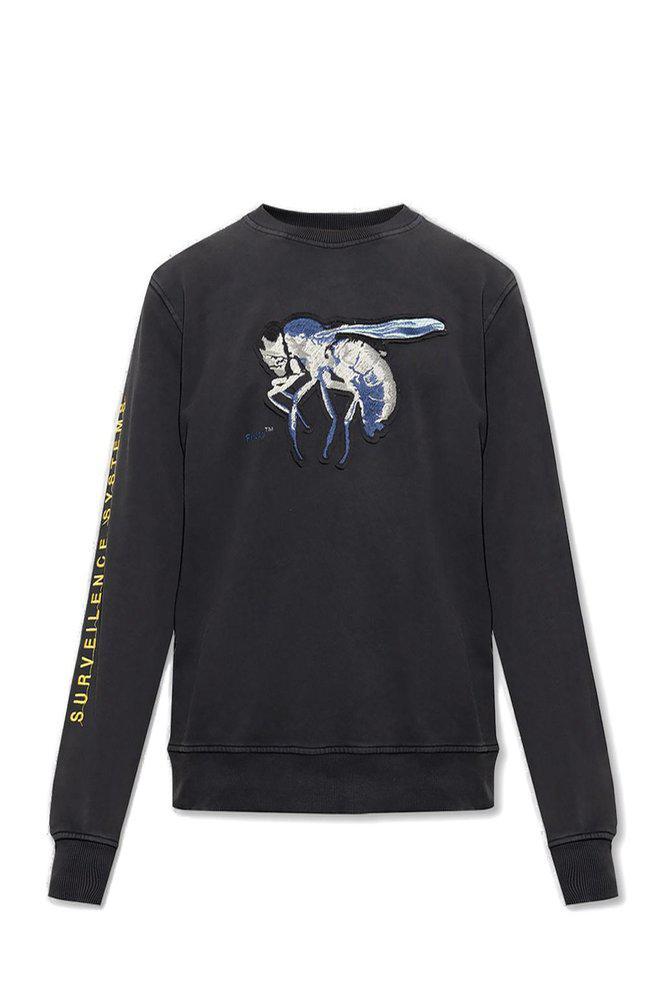 商品Diesel|Diesel S-Ginnlong Embroidered Patch Jumper,价格¥767,第1张图片