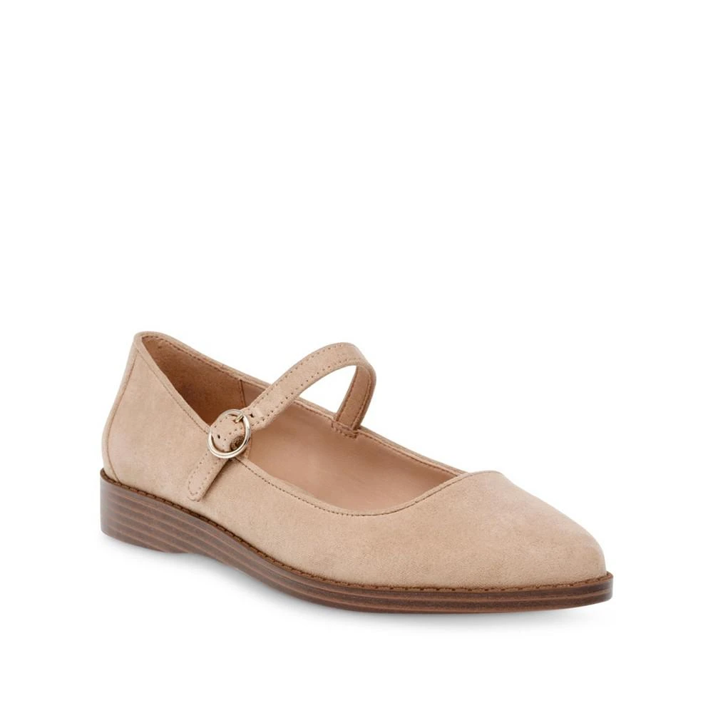 商品Anne Klein|Women's Selma Almond Toe Mary Jane Flats,价格¥580,第1张图片