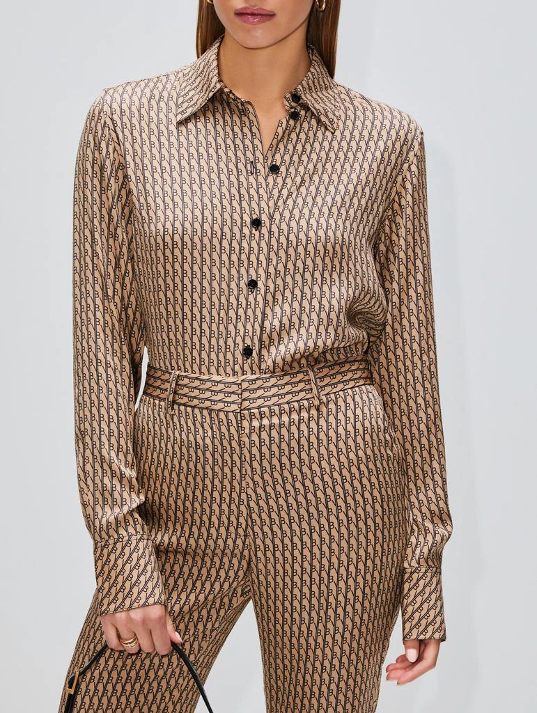 商品Victoria Beckham|Monogram Twill Shirt,价格¥1331,第3张图片详细描述