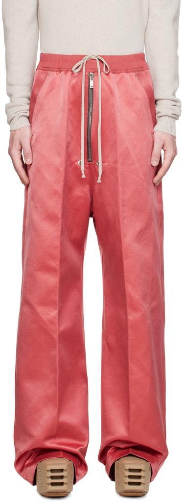 商品Rick Owens|红色 Geth Belas 长裤,价格¥14792,第1张图片