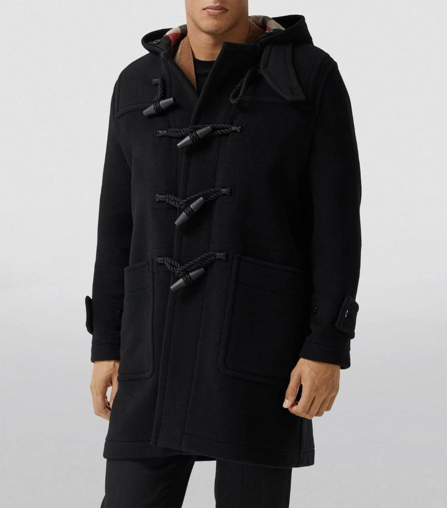 商品Burberry|Technical Wool Duffle Coat,价格¥16533,第5张图片详细描述