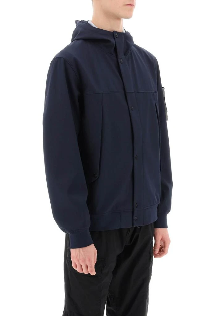 商品Stone Island|light soft shell-r hooded jacket,价格¥2624,第2张图片详细描述