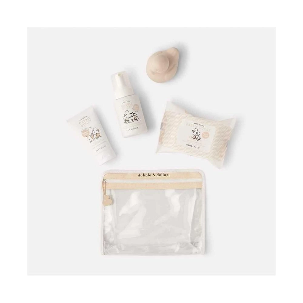 商品Dabble & Dollop|Dabble Ducky Essentials - Wash, Lotion, Wipes & Ducky,价格¥541,第3张图片详细描述