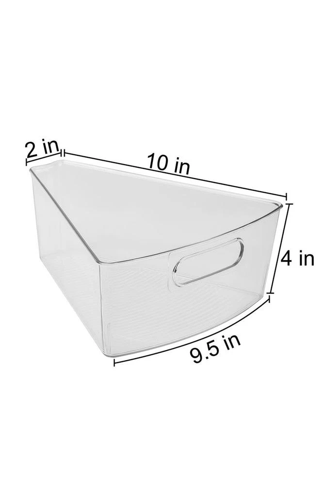 商品SORBUS|4-Pack Sector Storage Organizers,价格¥197,第1张图片